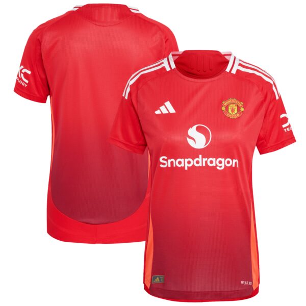 Manchester United Home Authentic Shirt 2024-25 - Womens