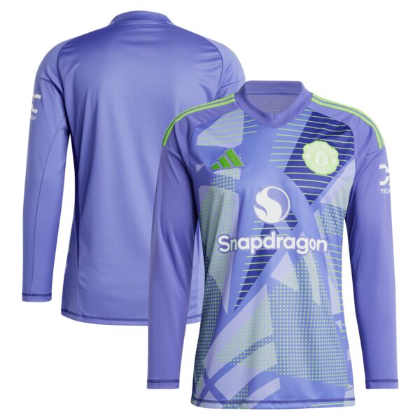 Manchester United Home Goalkeeper Shirt 2024-25 - Long Sleeve